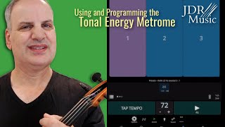 Tonal Energy App Metronome Tutorial - how to program and use metronome | TE Tuner | Ronald Houston screenshot 4
