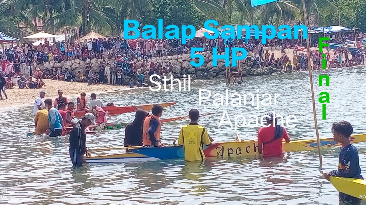 Final Balap Sampan 5 Pk