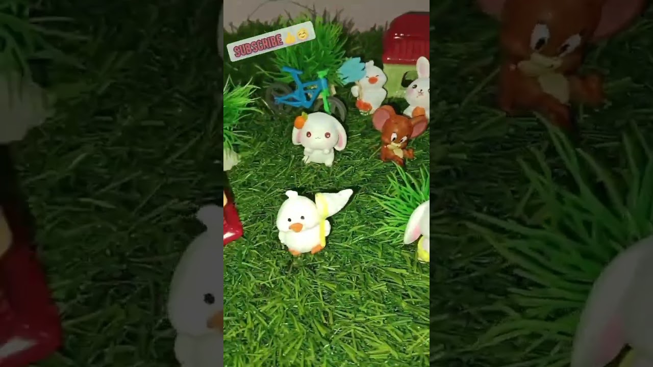 Unboxing Cute mini Tom ♥️ Jerry, Rabbits, chicken cheeks 