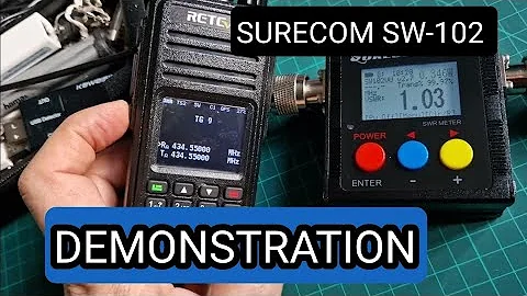 SURECOM SW-102 Power & SWR Meter RT3S