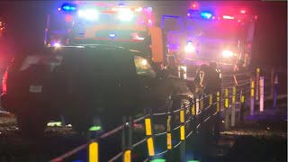 Developing: Rollover crash on Transmountain, nine patients being evaluated