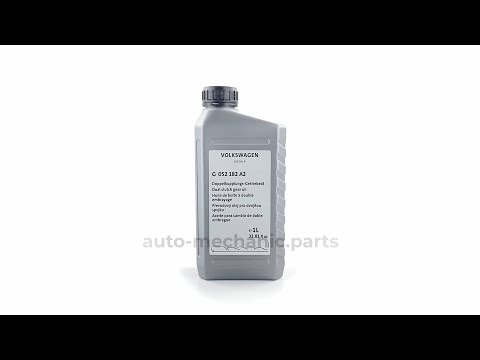 Масло трансмиссионное VW AUDI ATF DSG, 1 литр - SAE 75W / G 052 182 / TL 52182, видео 1