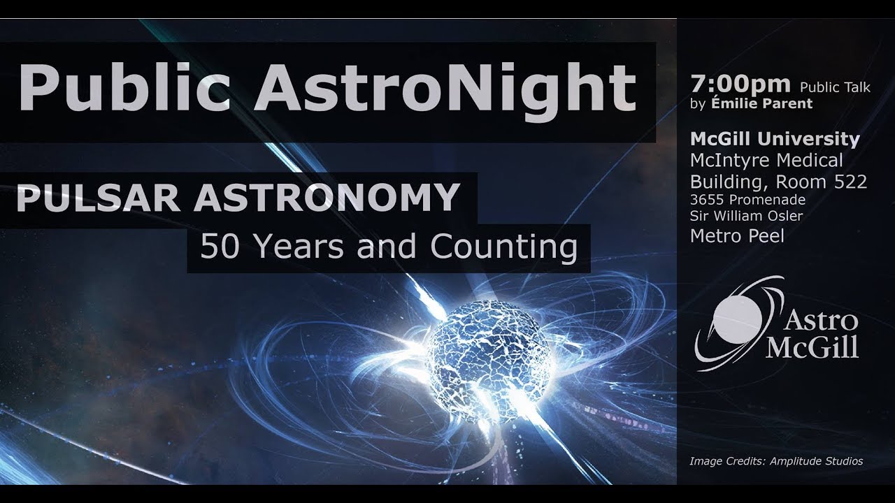 AstroNight: Pulsar Astronomy: 50 Years and Counting