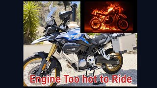 VOGE DSX 900 Engine Heat problem