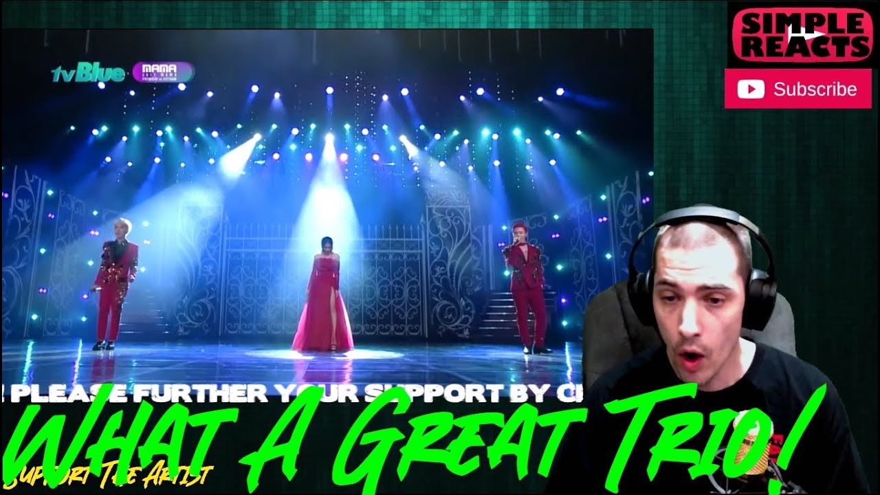 [2017 MAMA Premiere in Vietnam] Erik + Đức Phúc + Hòa Minzy - Mashup Cùng đành thôi + Y.Ê.U Reaction