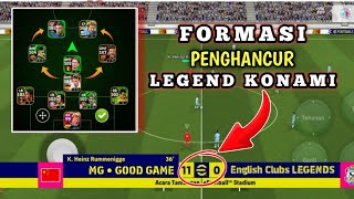 CARA MENGALAHKAN ENGLISH CLUB LEGEND || COBA FORMASI INI 🔥