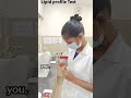 Lipid profile