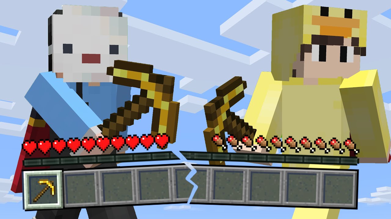 Minecraft ama Her Şeyi PAYLAŞIYORUZ...