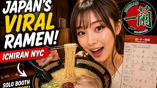 Career Overview Eating SOLO at Ichiran Ramen NYC 🍜🗽 Travel Vlog 🌍🍴