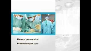Vascular Surgery PowerPoint Template by PoweredTemplate.com
