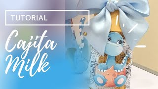 ✂️ TUTORIAL CAJITA MILK 🎈Sabor de Fiesta