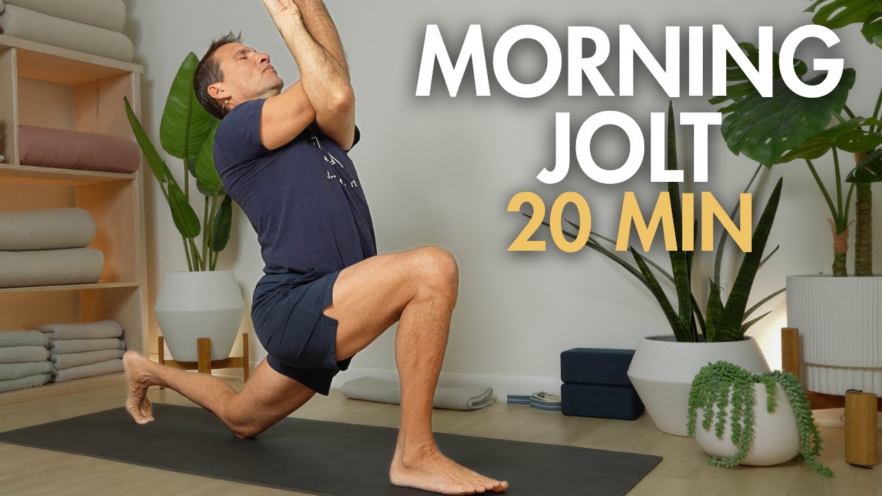 20-минутная утренняя зарядка йогой | Начните свой день с пользой