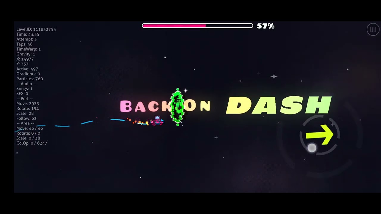 BACK ON DASH 100% by AUDIEOVISUAL #geometrydash - YouTube