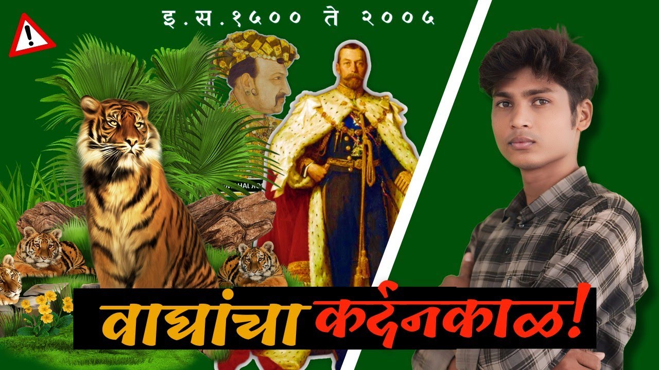 वाघ लुप्तप्राय का झाले | वाघांची संख्या कमी का झाली होती |Why did