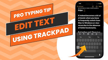 How to Perfectly Edit Text with Hidden Trackpad on iPhone 🆒