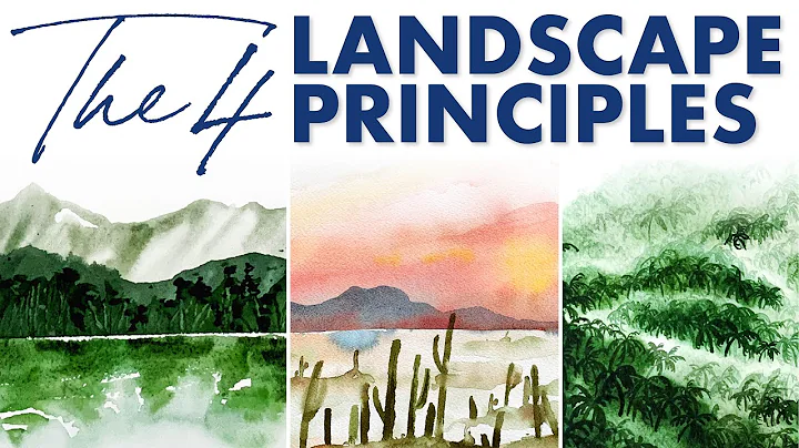 FOUR Principles for All of Your Landscape Paintings