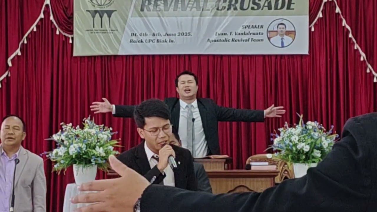 Evan. T.Vanlalruata - Revival Crusade Reiek. Dt.08.06.2025 (Pathianni Chawhnu)