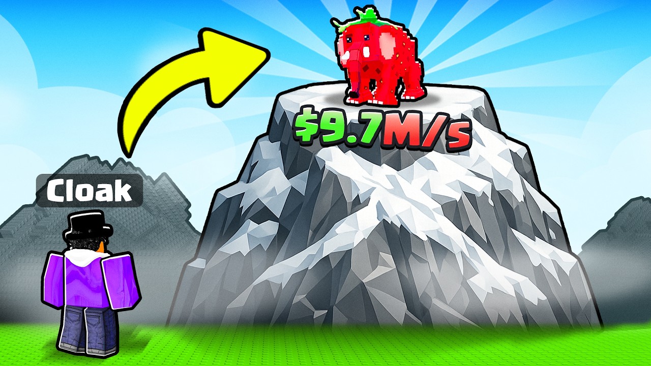ROBLOX CLIMB MOUNTAIN FOR BRAINROTS!