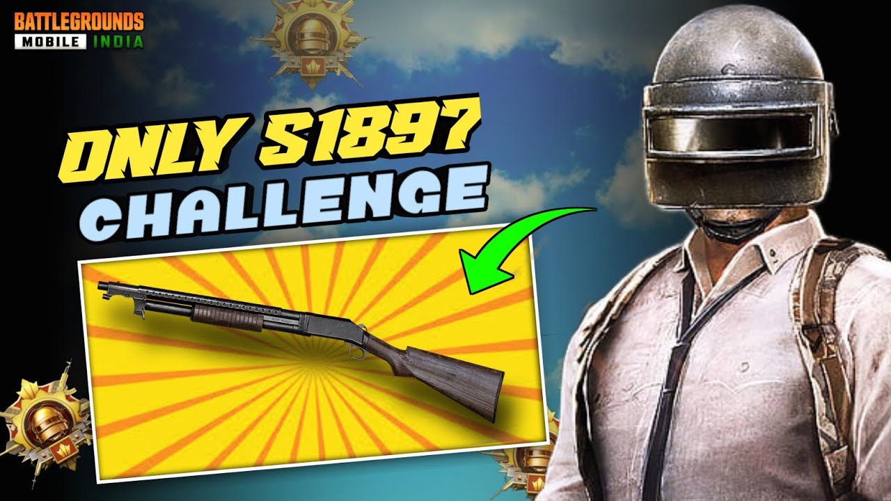 ONLY S1897 GUN CHALLENGE || BGMI 30 DAYS CHALLENGE  DAY 29