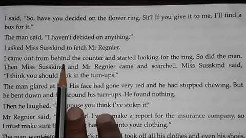 CLASS 7TH CHAPTER 2 (THE MISSING RING)