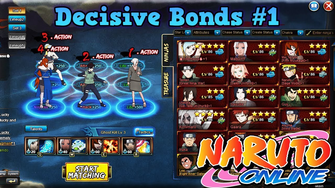 Naruto Online Decisive Bonds! #1