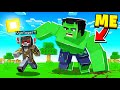 The Hulk PRANK in Minecraft! - Minecraft Trolling Video