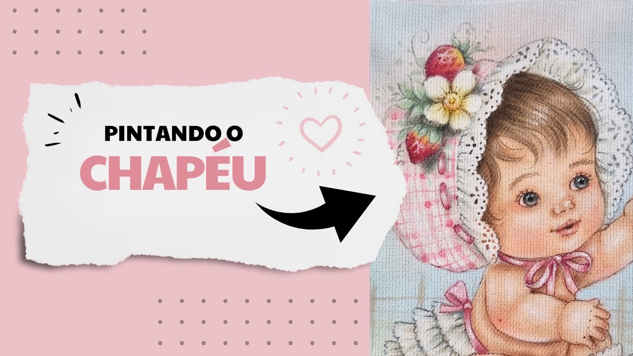 Pintando o chapéu - 2/3