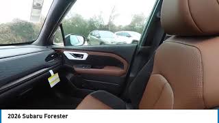 2026 Subaru Forester near me Houston, Katy, Sugar Land, Cypress, The Woodlands, Pearland, TX T30529