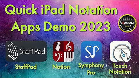 Quick iPad Notation Apps Demo 2023