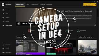 Basic Camera Setup in UE4 for Tracking