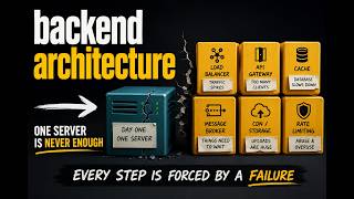 Backend Architecture: Every Step Is Forced By A Failure