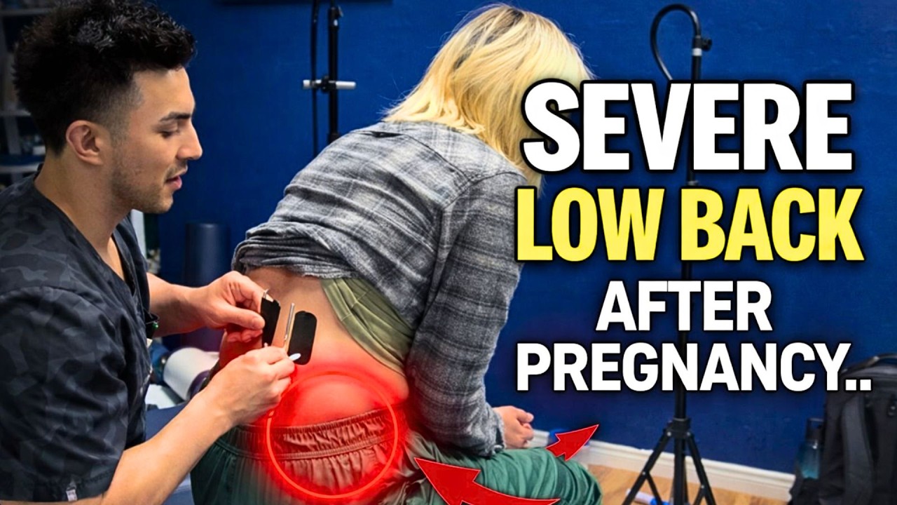 Она не могла встать из сидячего положения… Сильная боль в пояснице после беременности