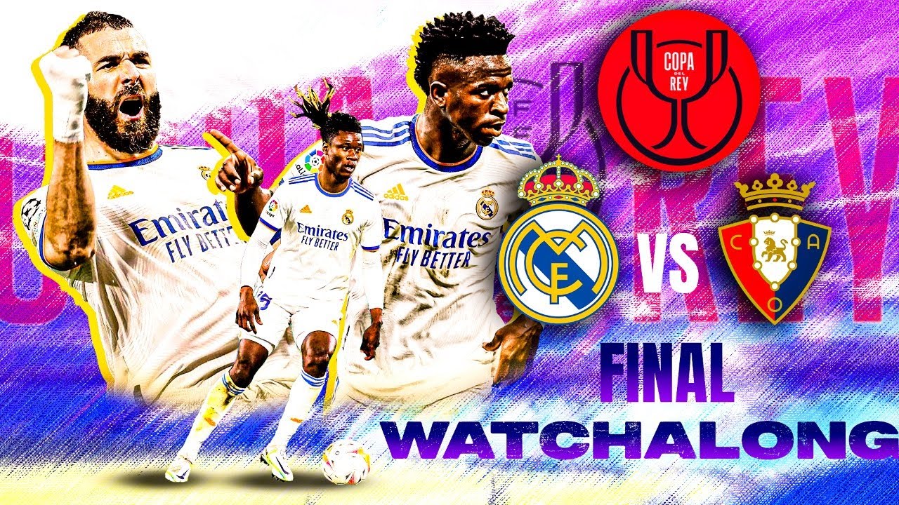 Real Madrid vs osasuna Copa del rey final Live | Divyansh - YouTube