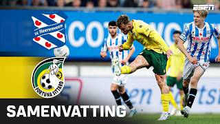 🔰 Kaj Sierhuis Schiet Van 40 Meter Op De Paal 😩❌ Samenvatting Sc Heerenveen - Fortuna Sittard