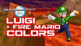 NEW TEXTURE RELEASE || Luigi with Fire Mario colors!!