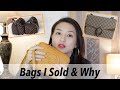 BAGS I HAVE SOLD AND WHY | LV and GUCCI Bags