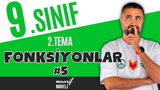 Fonksiyonlar 5 Nicelikler Ve Değişimler 2.Tema 9.Sınıf Matematik Maarif Modeli 2026