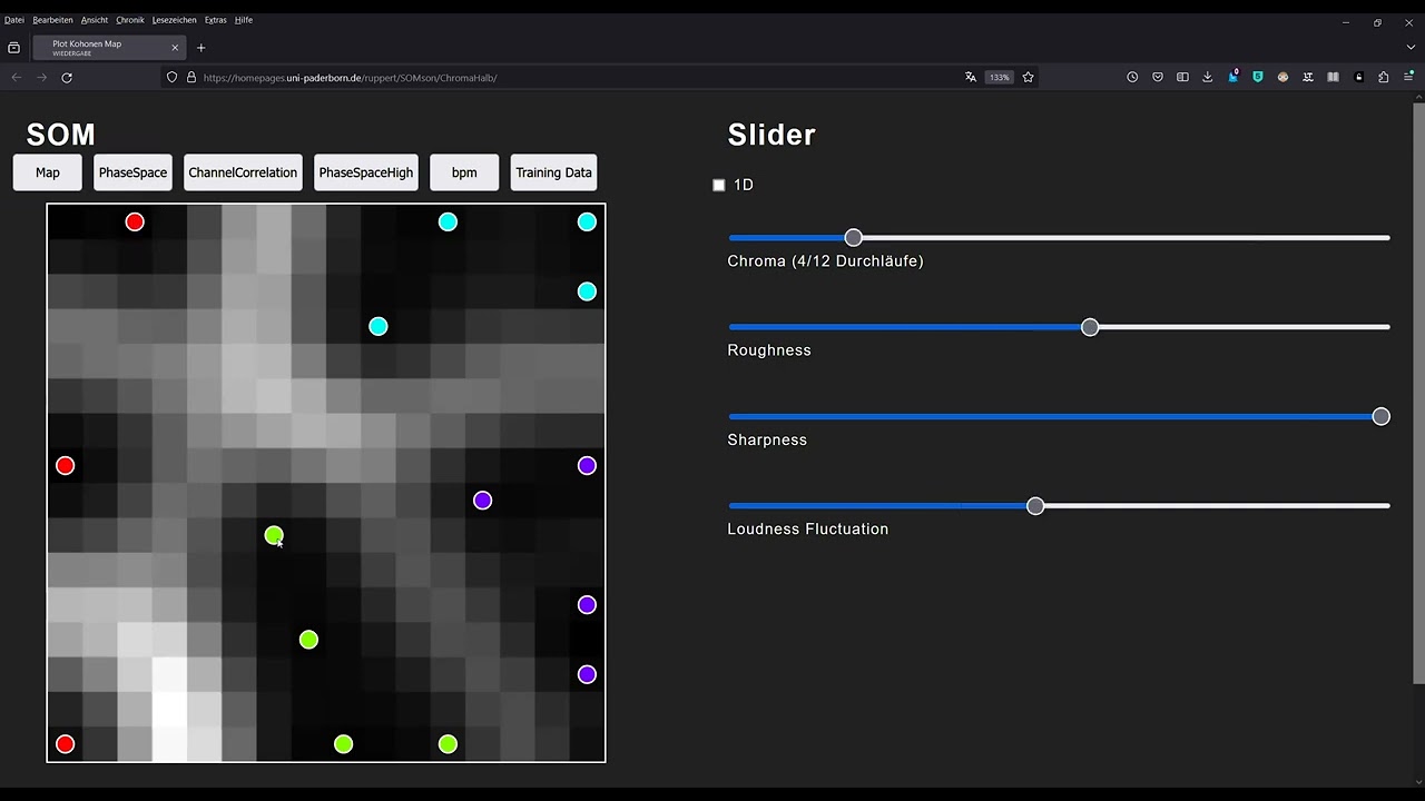 SOMson Demo 2: Exploring the hidden data behind the U-matrix