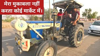 हद कर दी आज तू इस ट्रैक्टर ने डीजल खाने में। Swaraj 744 XT tractor mileage test on road
