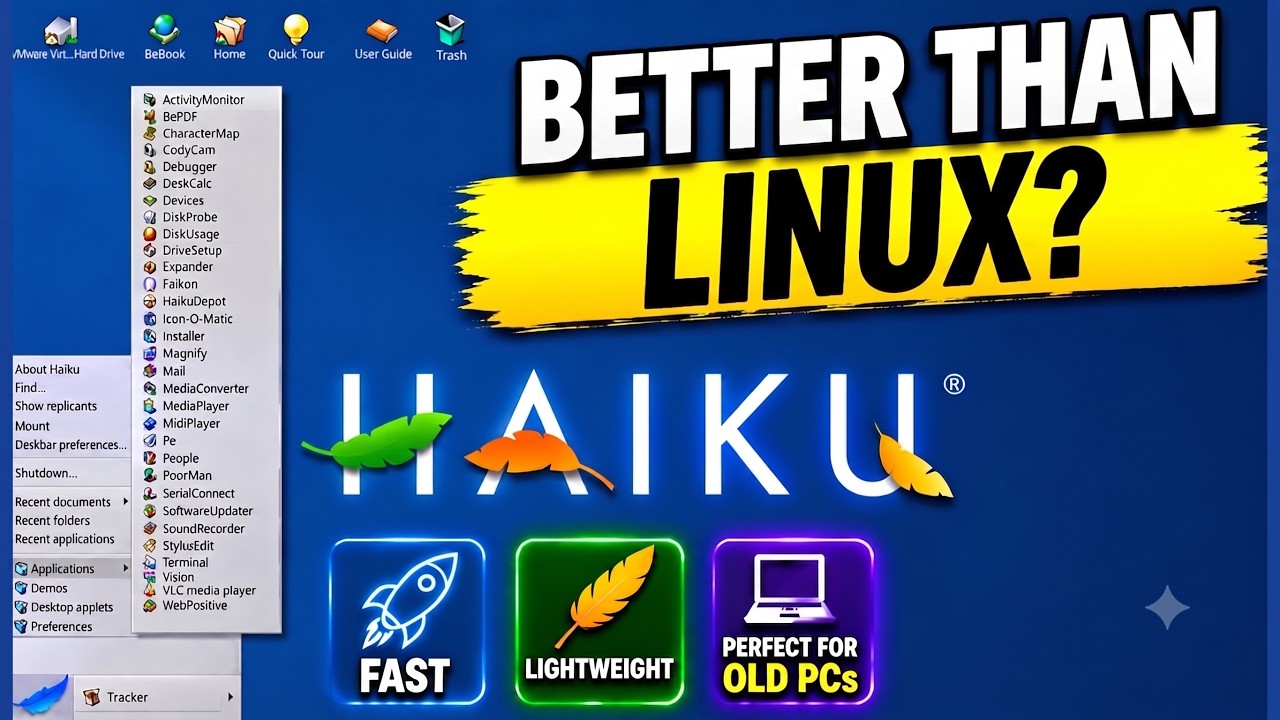 Haiku OS: An Independent Operating System Built from Scratch