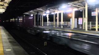 【運用復帰】5065レ EF66-27号機　興津駅通過