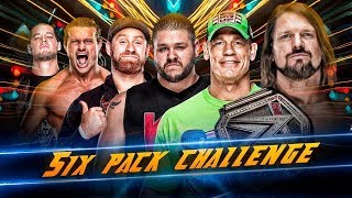 Wwe Fastlane Sixpack Challenge For The Wwe Chdanionship