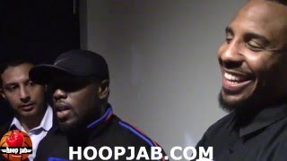 Andre Ward & Andre Berto reflect on past sparring sessions & talk Ward vs Kovalev. HoopJab