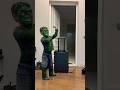 Superhero  aziz hulk comes to home 