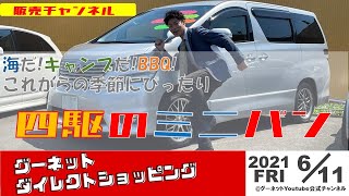 【トヨタ　ヴェルファイア】大人数でお出かけ！海だ！キャンプだ！BBQ！‐グーネットダイレクトショッピング