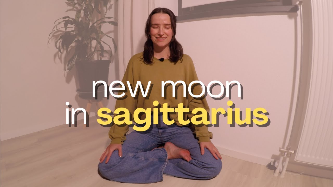 GUIDED MEDITATION: Sagittarius New Moon | Dec 12/13, 2023 - YouTube