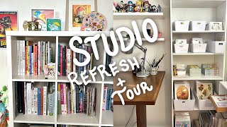 STUDIO VLOG:  Refresh and Tour!