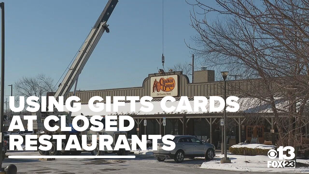 What can Mainers do with gift cards after a restaurant closes?