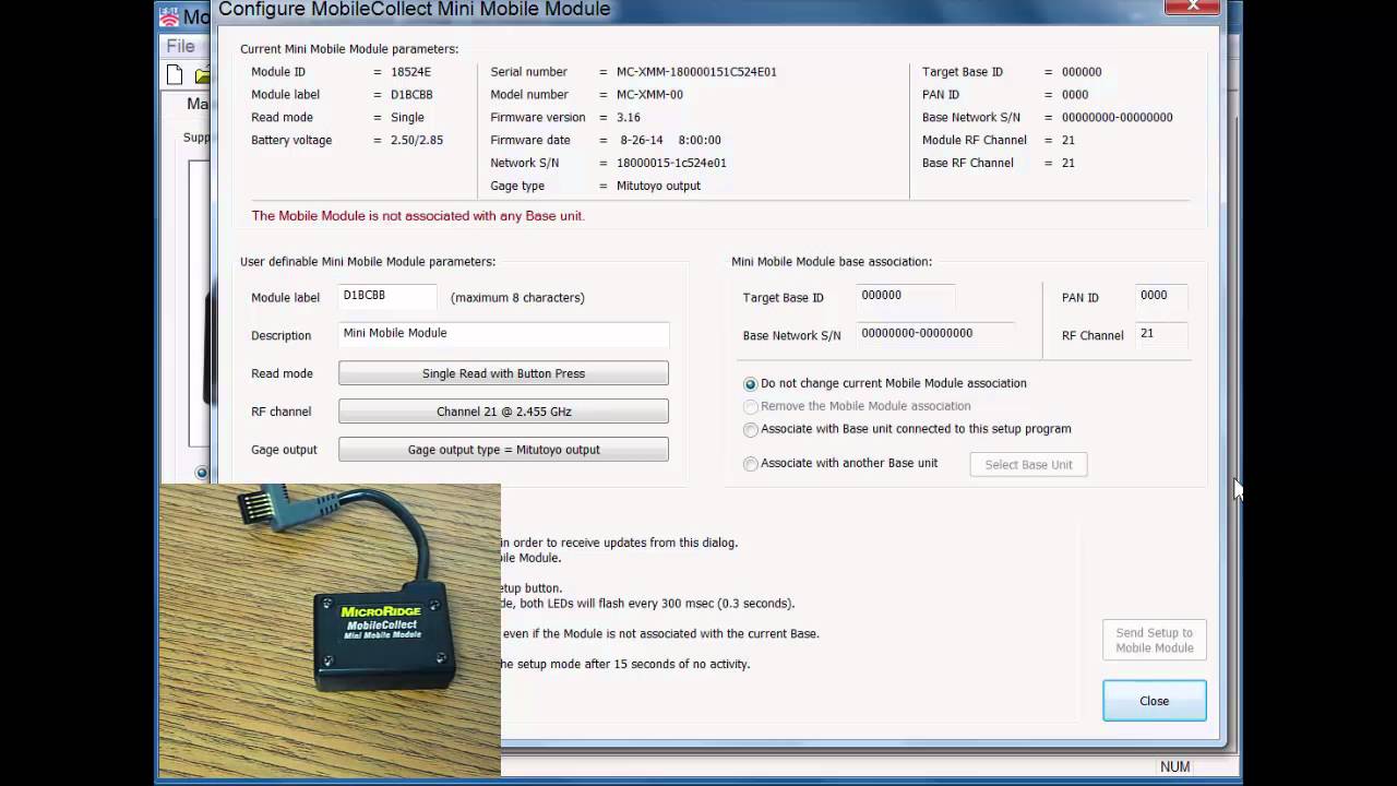 Associate Mobile Module using Extended Setup - YouTube