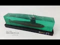 SSN 592 Snook underwater diorama made from resin